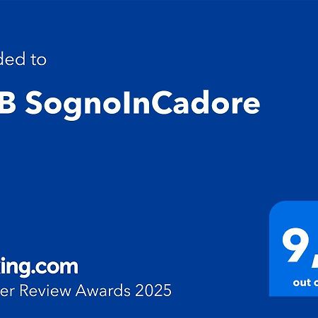 B&B Sognoincadore 多米格迪卡多雷 外观 照片